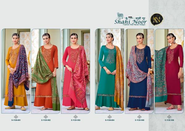 Alok Kulnidhi Shahi Noor Pashmina Designer Exclusive Dress Material